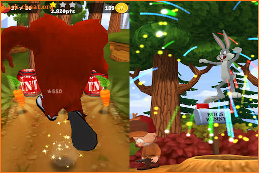 Looney Jungle Toon Dash Games screenshot