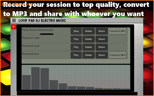 Loop Pad DJ Electro Music EDM Simulator screenshot