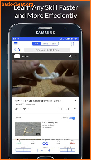 Loop2Learn Free - Loop YouTube Videos screenshot