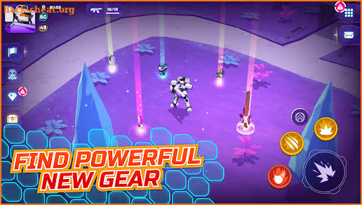 Loot Legends: Robots vs Aliens screenshot