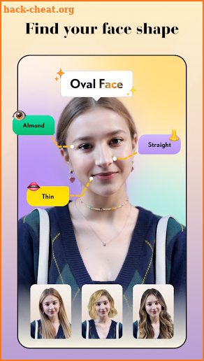 LOOX: AI Hug, Face Shape Test screenshot