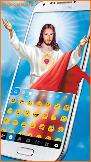 Lord Jesus Keyboard Theme screenshot