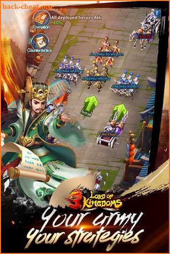 Lord of 3 Kingdoms - Three Kingdoms screenshot