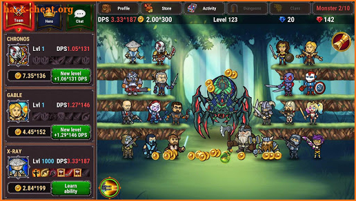 Lords Royale: RPG Clicker screenshot