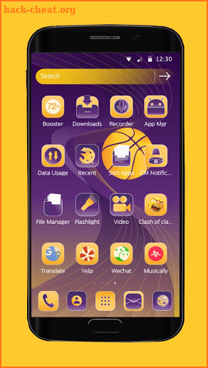 Los Angeles Basketball Theme \ Huawei, Samsung, LG screenshot