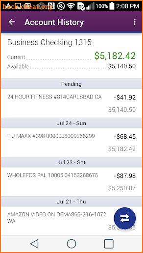 Los Angeles FCU (LAFCU) screenshot