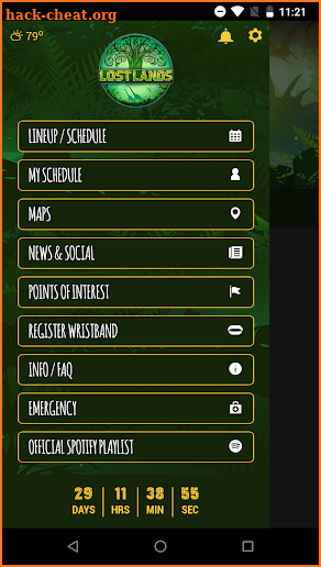 Lost Lands Festival App screenshot