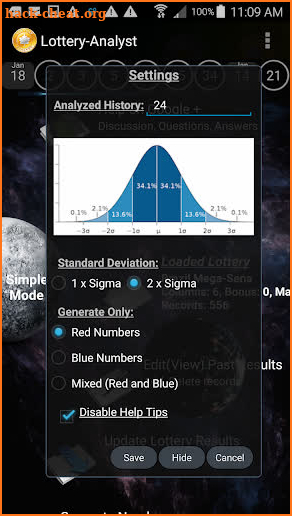 Lottery-Analyst screenshot