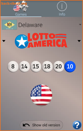 Lotto USA Pro: Algorithm screenshot