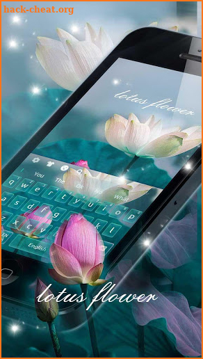 Lotus Flower Keyboard screenshot