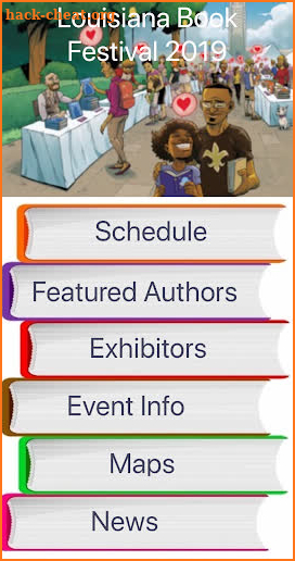 Louisiana Book Festival screenshot