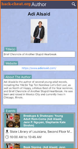 Louisiana Book Festival screenshot