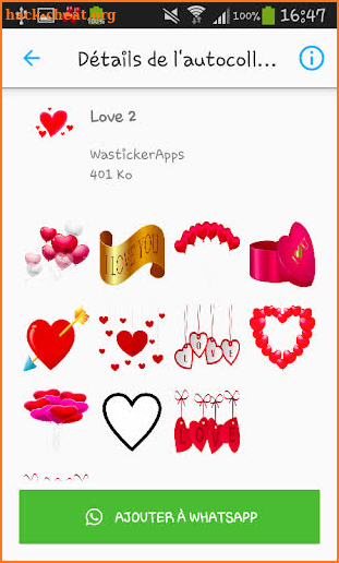 Love & Relationship stickers -WAStickerApps screenshot