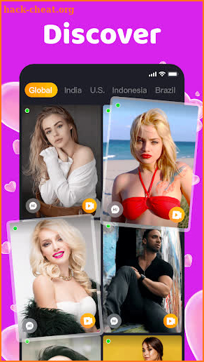 LOVE CHAT - LIVE VIDEO CHAT screenshot