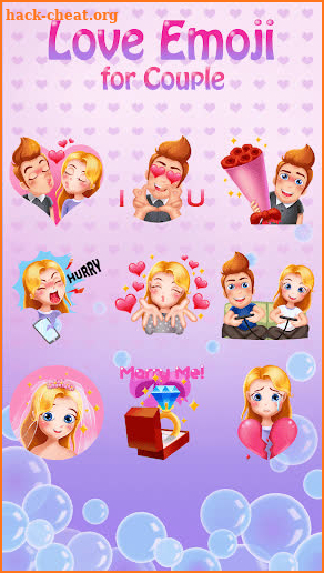 Love Emoji for Valentine's Day screenshot