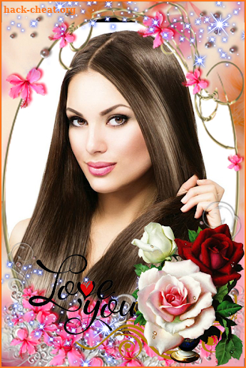 Love Flower Photo Frame screenshot