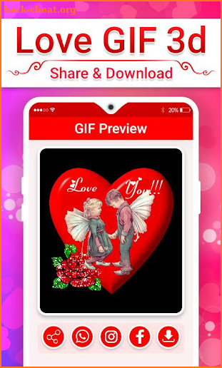 Love Gif 3D screenshot