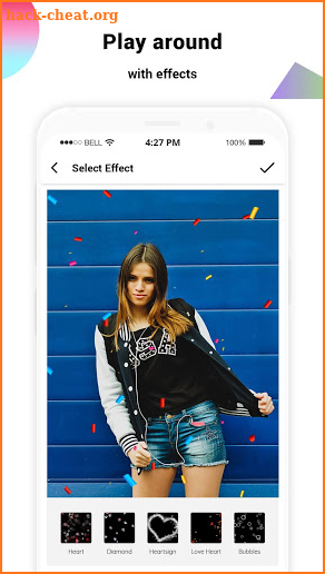 Love Heart Photo Effect Video Maker -Animation,GIF screenshot