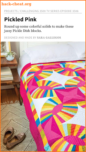 Love of Quilting Magazine screenshot