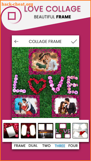 Love Photo Collage & Frame screenshot