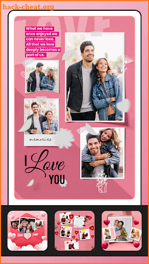 Love Photo Frame Collage Maker screenshot