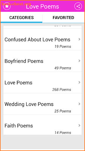 Love Poems screenshot