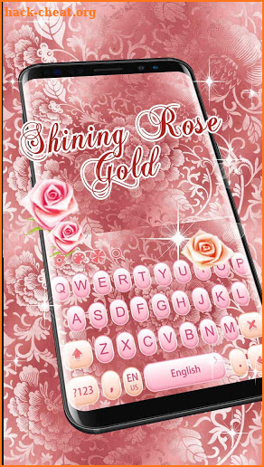 Love Rose Keyboard Theme screenshot