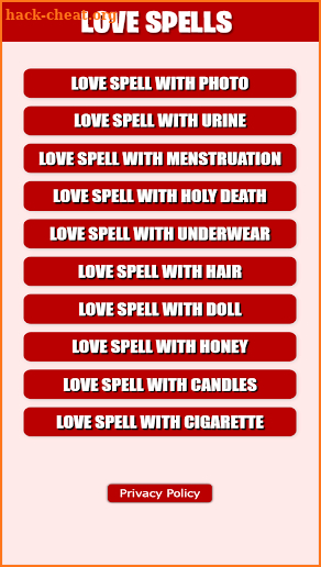 LOVE SPELLS 【VERY EFFECTIVE】 screenshot