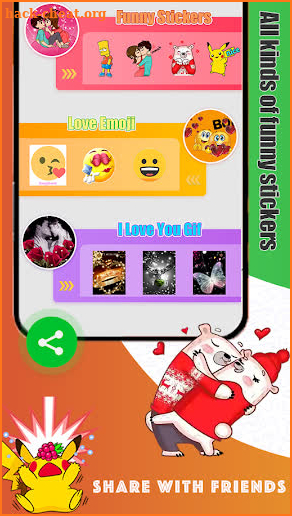 Love Sticker for WhatsApp - Emoji & Gif screenshot