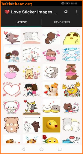 💖 Love Sticker Images Gif 💖 screenshot