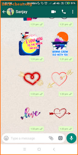 Love Stickers For WhatsApp - WAStickerApps 2019 screenshot