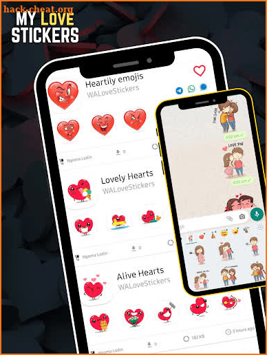 Love Stickers: My Stickers App screenshot