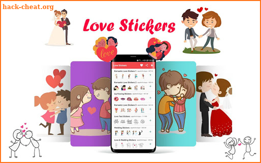 Love Stickers Pack for WhatsApp - (WAStickerApps) screenshot