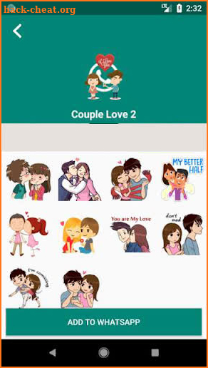 Love Stickers Packs - WAStickerApps screenshot