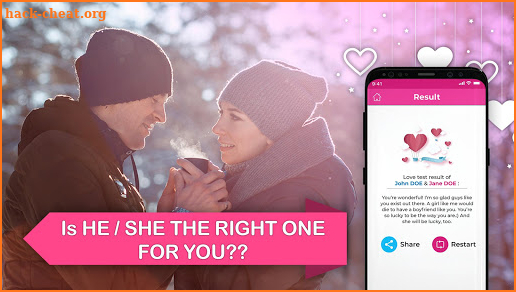 Love Test - Boyfriend , Free Online Dating Quiz screenshot