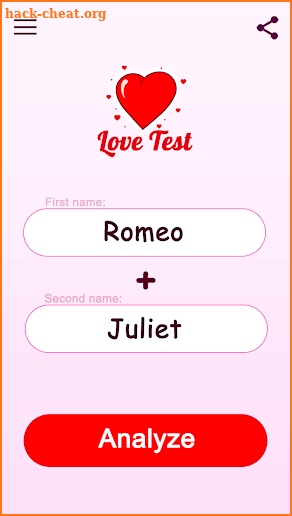 Love Test - Compatibility Test screenshot