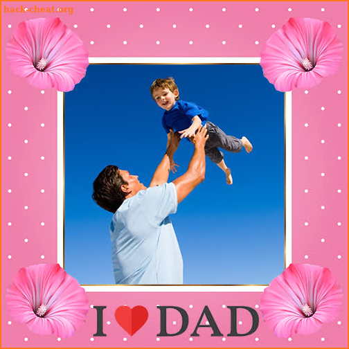 Love U Papa Photo Frame screenshot