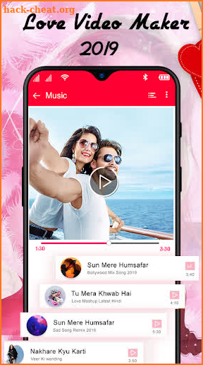 Love Video Maker - Valentine Day Video Maker screenshot