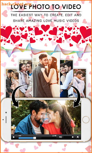 Love Video Maker With Music & Editor screenshot