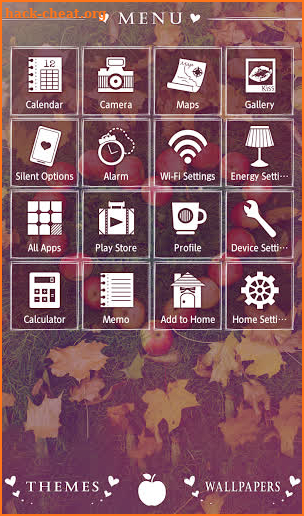 Love Wallpaper Apple Heart Theme screenshot