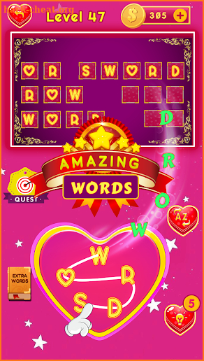 Love Word Connect screenshot