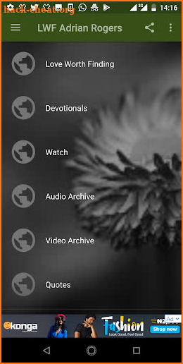 Love Worth Finding Adrian Rogers. App screenshot