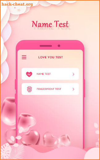 Love You Test - True love test calculator screenshot