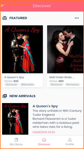 Loved Books&Romance Stories screenshot