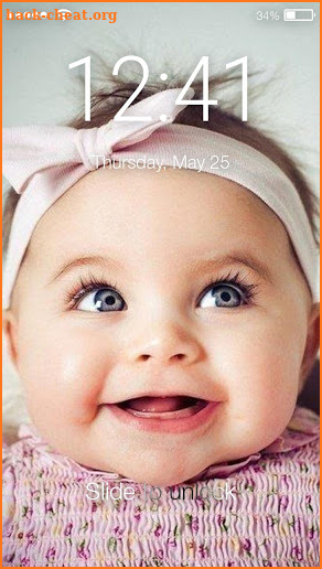 Lovely Babies Screen Lock screenshot