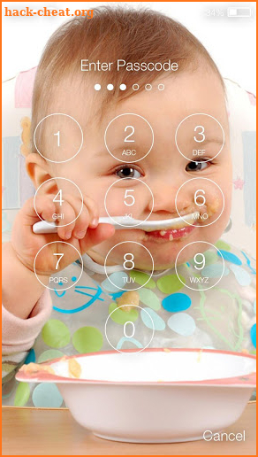 Lovely Babies Screen Lock screenshot