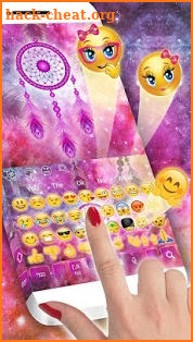 Lovely Dream Catcher Keypad Theme screenshot