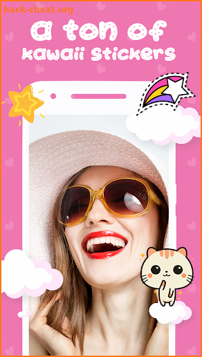 Lovely Photo Editor - Cute Sticker screenshot