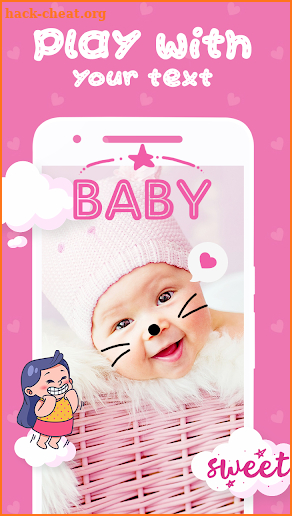 Lovely Photo Editor - Cute Sticker screenshot