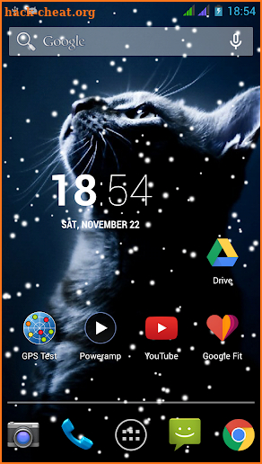 Lovely Snowfall Live Wallpaper screenshot